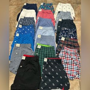 Abercrombie & Fitch boxers. Medium. Vintage. 20 pair